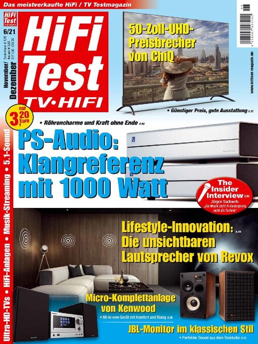 Title details for HIFI TEST TV HIFI by Michael E. Brieden Verlag GmbH - Available